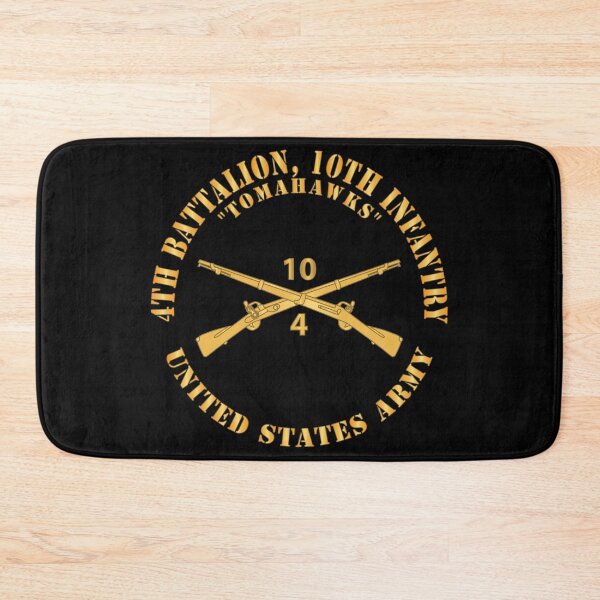 Item preview, Army - 4th Battalion, 10th Infantry Regiment Branch - Tomahawks - US Army X 300 designed and sold by Military Insignia Products.