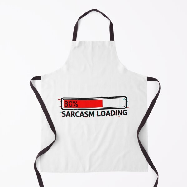Item preview, Sarcasm Loading 80% – Funny Digital Humor Shirt designed and sold by MofazStyle.