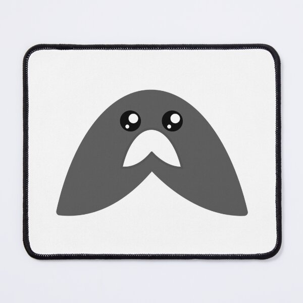 Item preview, Adorable kawaii gray moustache designed and sold by BlushyPrint.