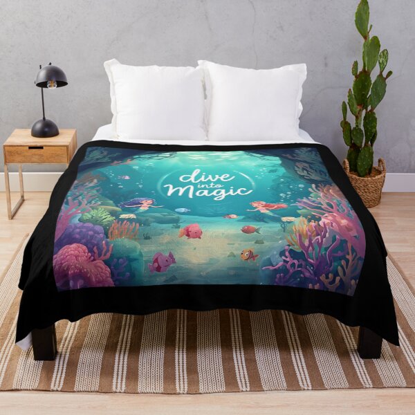 Item preview, Whimsical Mermaid World for Kids designed and sold by ChicTrendz.