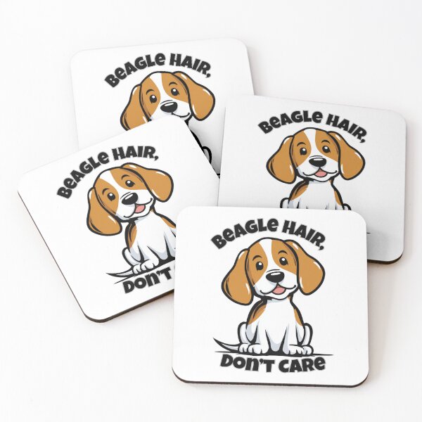 Item preview, Beagle Hair Don’t Care | Funny Beagle Dog Lover Design | Cute Pet Owner Quote designed and sold by Dimitrispoli.