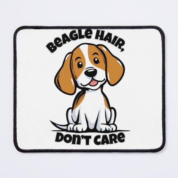 Item preview, Beagle Hair Don’t Care | Funny Beagle Dog Lover Design | Cute Pet Owner Quote designed and sold by Dimitrispoli.