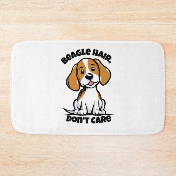 Item preview, Beagle Hair Don’t Care | Funny Beagle Dog Lover Design | Cute Pet Owner Quote designed and sold by Dimitrispoli.