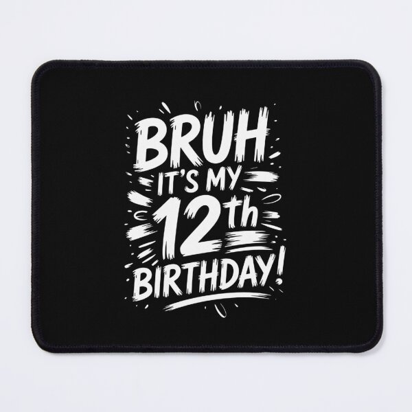 Item preview, Bruh It's My 12th Birthday 12 Year Old Birthday Boy designed and sold by THagBlue.