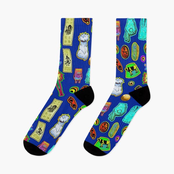 Item preview, magic aliens robots yokai kaiju them patterns  designed and sold by angsty-angst.