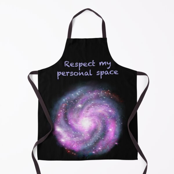 Item preview, Respect my personal space pun - pink galaxy designed and sold by creativevandal.