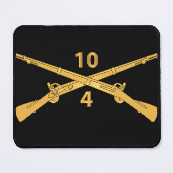 Item preview, Army - 4th Battalion, 10th Infantry Regiment Branch wo Txt X 300 designed and sold by Military Insignia Products.