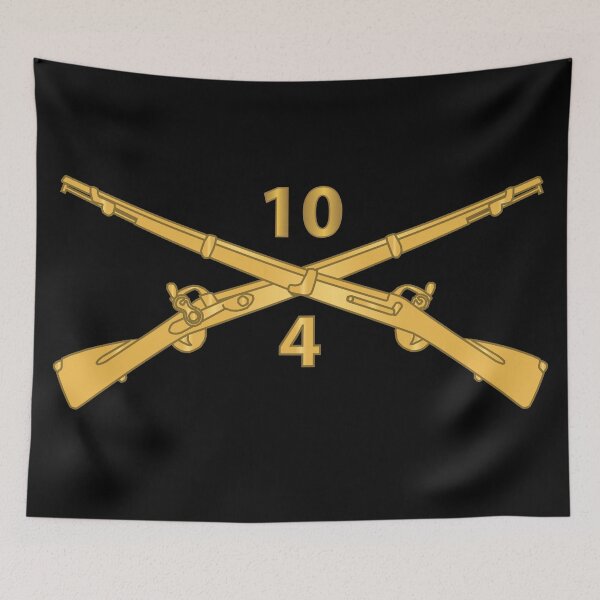 Item preview, Army - 4th Battalion, 10th Infantry Regiment Branch wo Txt X 300 designed and sold by Military Insignia Products.