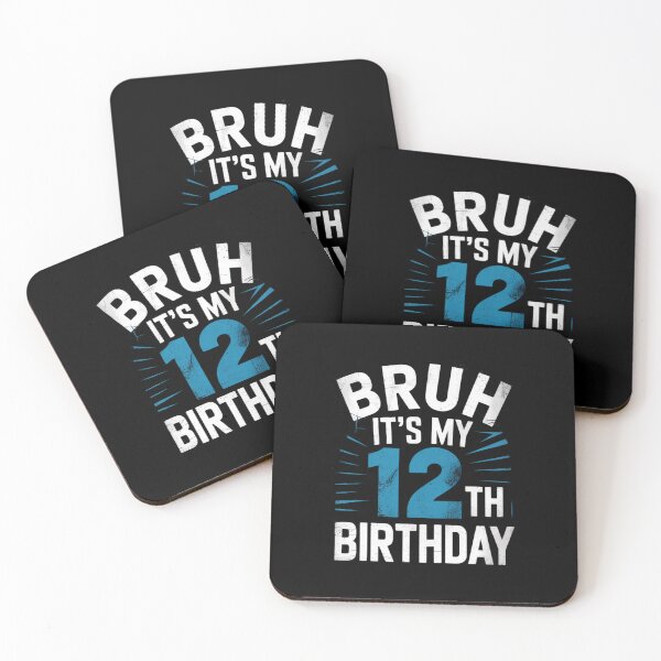Item preview, Bruh Its My 12th Birthday 12 year Old Birthday  designed and sold by THagBlue.