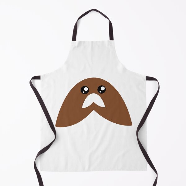 Item preview, Adorable kawaii brown moustache designed and sold by BlushyPrint.