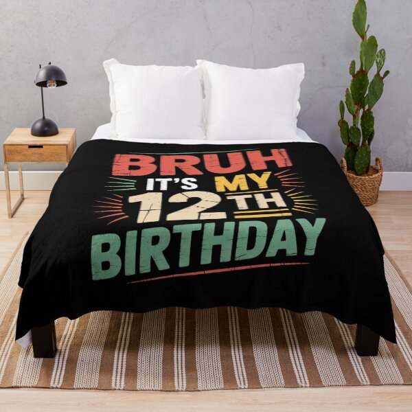 Item preview, Bruh It's My 12th Birthday 12 Year Old Birthday  designed and sold by THagBlue.