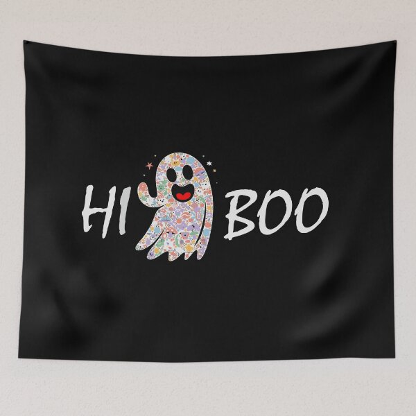 Item preview, Hi / Boo Cute Ghost — Kawaii Halloween Greeting designed and sold by T-Chou.