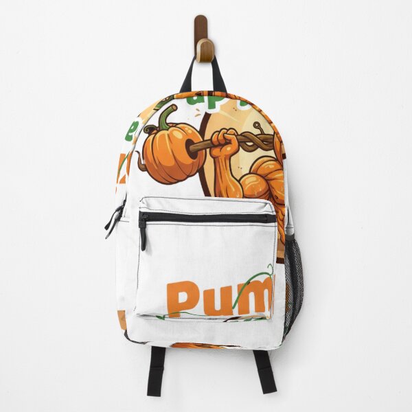 Item preview, Motivational Pumpkin Tee - Pump-Kin Up Your Goals Fitness Pun Stickers designed and sold by GeniePixel.