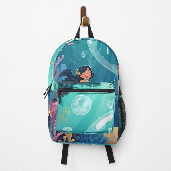 Item preview, Vibrant Tropical Mermaid Fantasy Scene designed and sold by ChicTrendz.