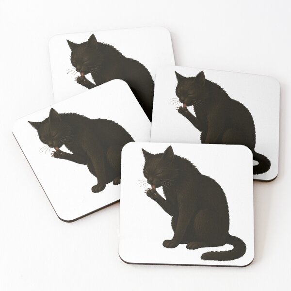Item preview, Elegant Black Cat Grooming designed and sold by EnigmaWitch.