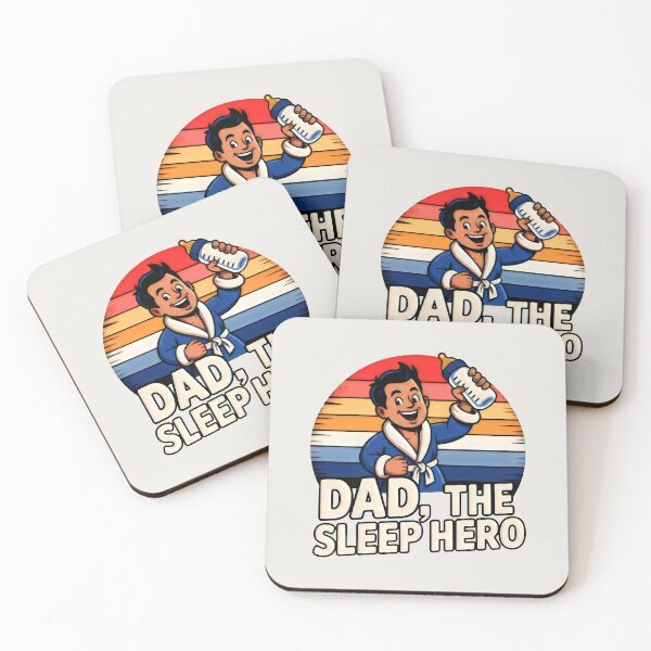 Item preview, Dedicated Dad Sleep Hero Scene designed and sold by SplashTastic.