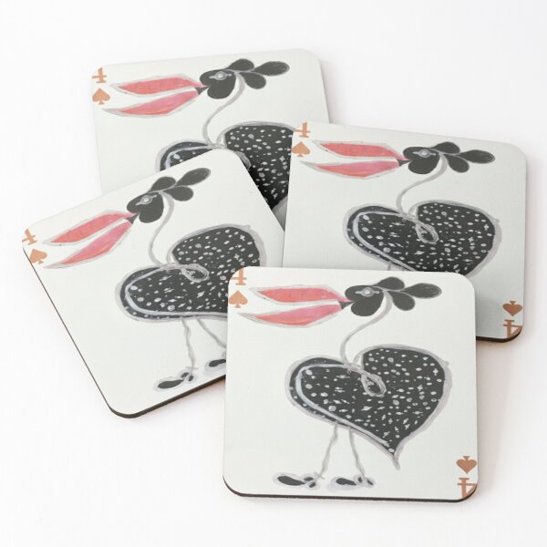 Item preview, Heart of Shadows – The Four of Spades designed and sold by Ateliê dos Naipes .
