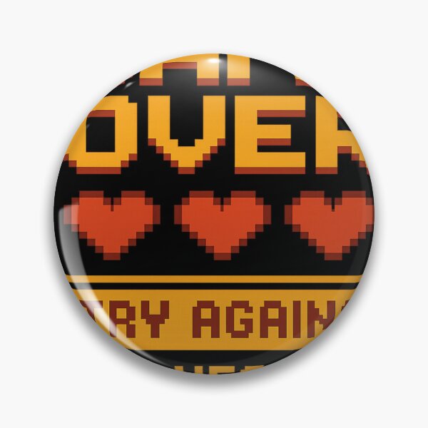 Aperçu de l'œuvre GAME OVER - RÉESSAYER ? créée et vendue par G33K STORE.