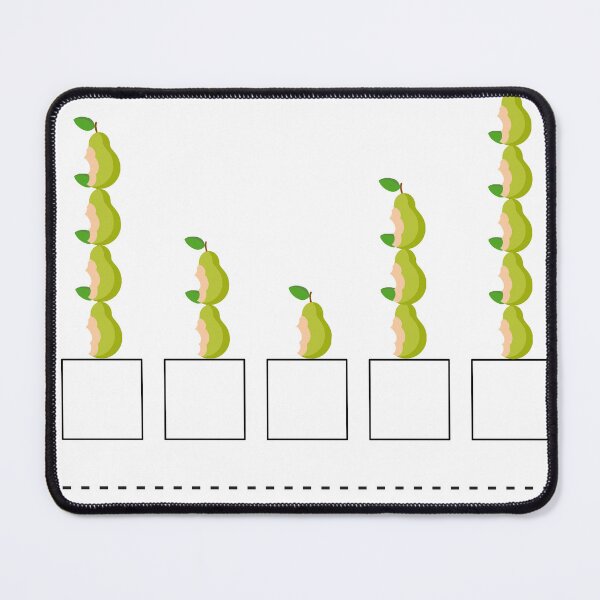 Item preview, Counting Pears Educational Worksheet designed and sold by Svetlanhcik.
