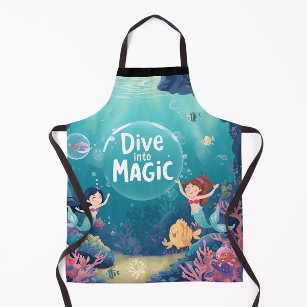 Item preview, Serene Nighttime Mermaid Lagoon designed and sold by ChicTrendz.