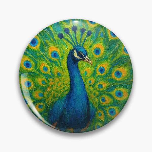 Item preview, Regal Bloom Peacock designed and sold by Joey Santiago.