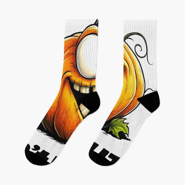 Item preview, Crazy Pumpkin Smile – Funny Halloween Cartoon Art designed and sold by DariusZD.