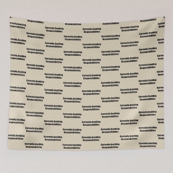 Item preview, Currently Avoiding Responsibilities designed and sold by rere-az.