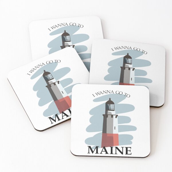 Item preview, I wanna Maine Lighthouse designed and sold by CMORRISON12345.