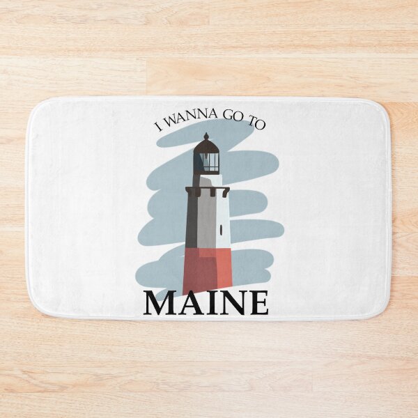 Item preview, I wanna Maine Lighthouse designed and sold by CMORRISON12345.