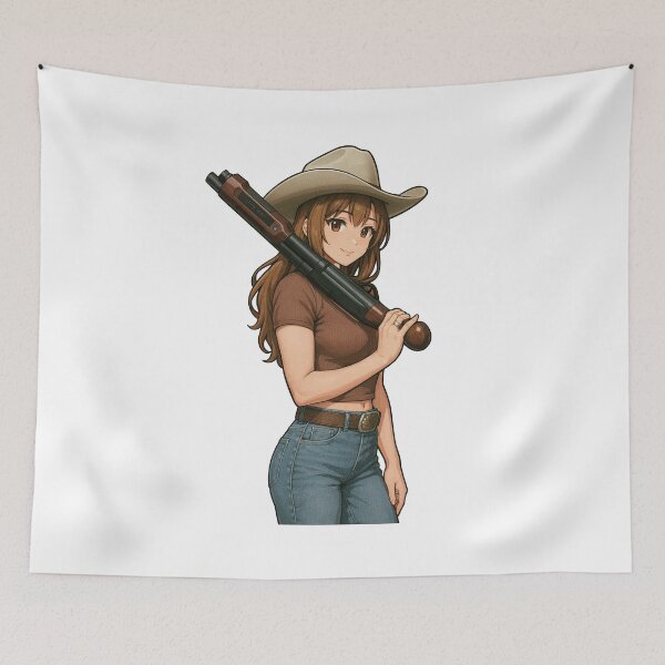 Item preview, Shotgun Girl – Beauty with Firepower designed and sold by RAWLIFEGRAPHIC.
