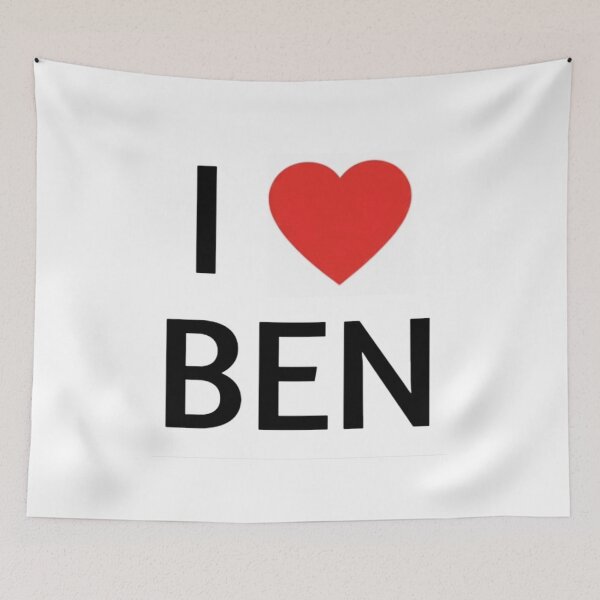 Item preview, I Heart Ben designed and sold by ProperGoodArt.