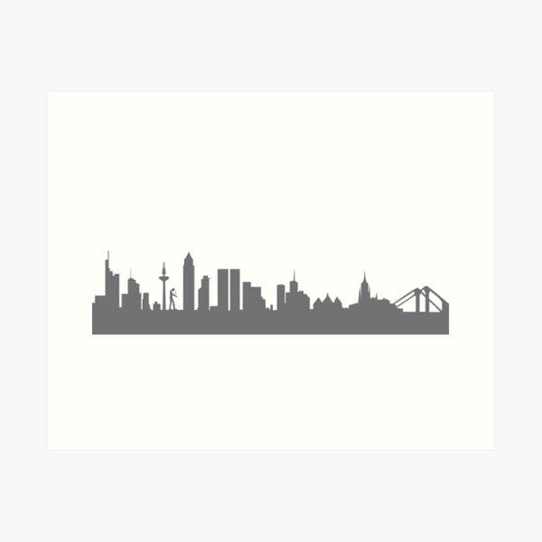 Item preview, Frankfurt in gray designed and sold by 44spaces.
