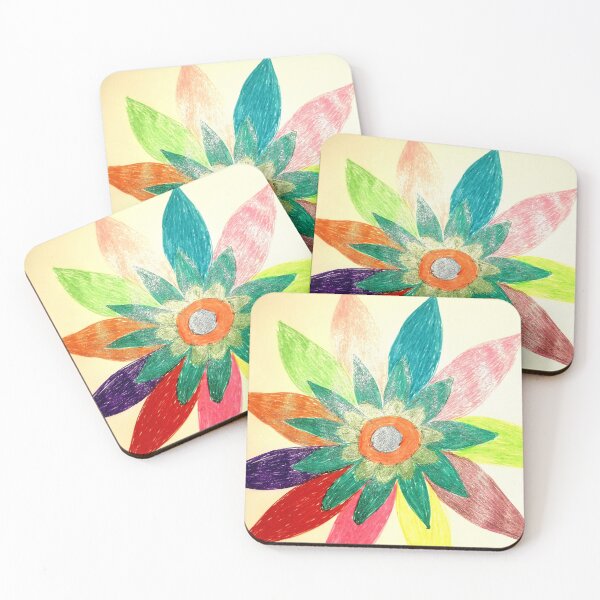 Item preview, Colourful flower designed and sold by Paulahyapi.