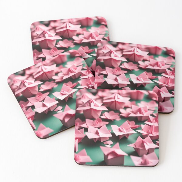 Item preview, Origami Art - A Tranquil Haven of Cherry Blossom Trees designed and sold by ArtfulFolds.