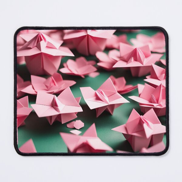 Item preview, Origami Art - A Tranquil Haven of Cherry Blossom Trees designed and sold by ArtfulFolds.