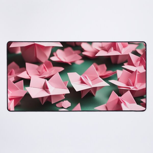 Item preview, Origami Art - A Tranquil Haven of Cherry Blossom Trees designed and sold by ArtfulFolds.