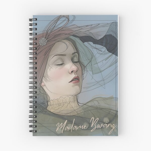 Item preview, 'Madame Bovary' by writer Gustave Flaubert designed and sold by Filologica.