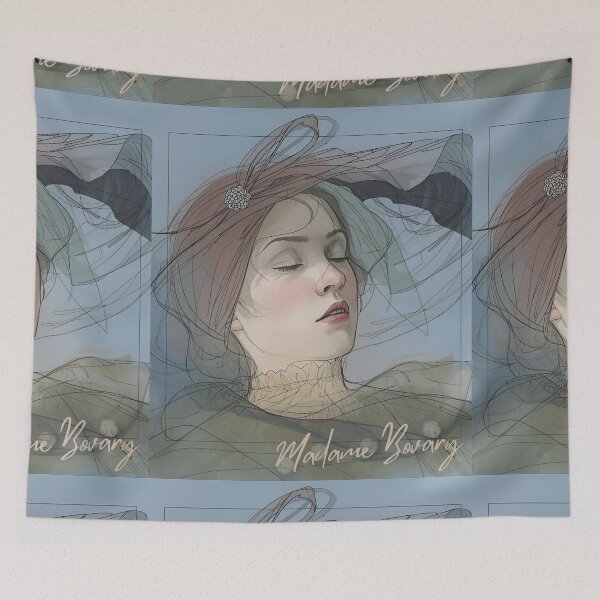 Item preview, 'Madame Bovary' by writer Gustave Flaubert designed and sold by Filologica.
