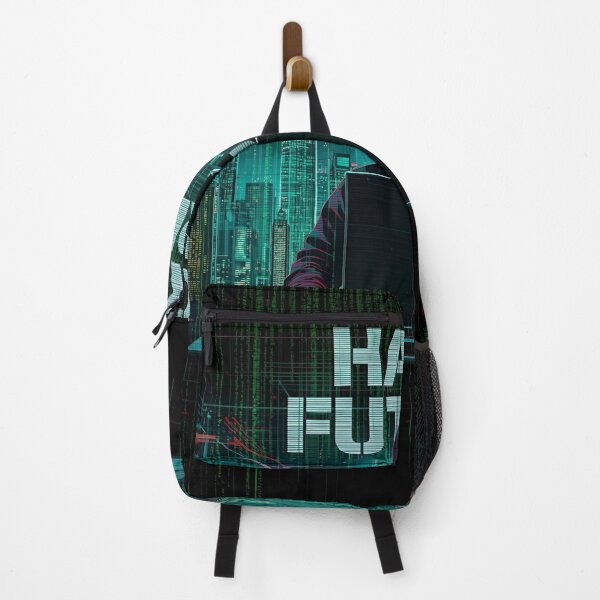 Item preview, Glitch Samurai Cyberpunk Warrior designed and sold by ChicTrendz.