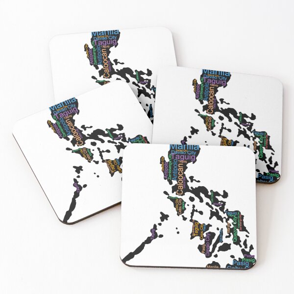 Item preview, Philippines City Names Word Art designed and sold by TheIconSmith.
