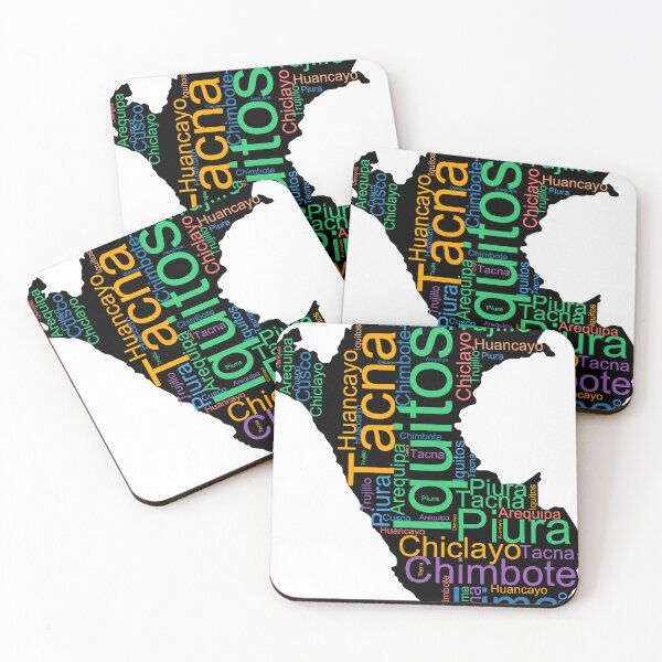Item preview, Peru City Names Word Art designed and sold by TheIconSmith.