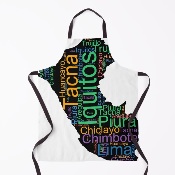 Item preview, Peru City Names Word Art designed and sold by TheIconSmith.