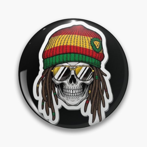 Item preview, Reggae Skull designed and sold by GraphicMondaze.