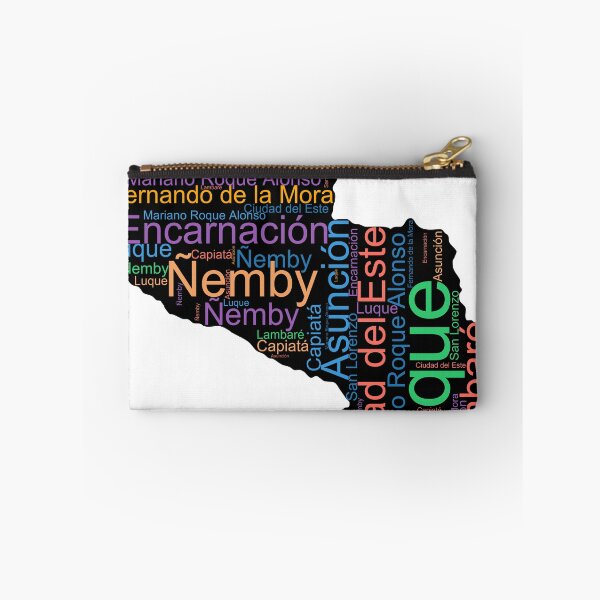 Item preview, Paraguay City Names Word Art designed and sold by TheIconSmith.