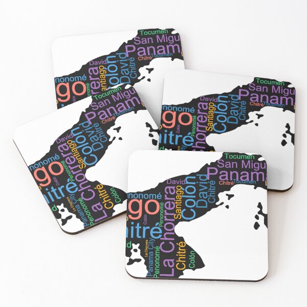 Item preview, Panama City Names Word Art designed and sold by TheIconSmith.