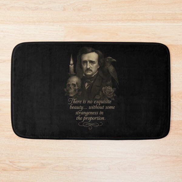 Item preview, Edgar Allan Poe – “There Is No Exquisite Beauty” Gothic Portrait designed and sold by getpressedshirt.