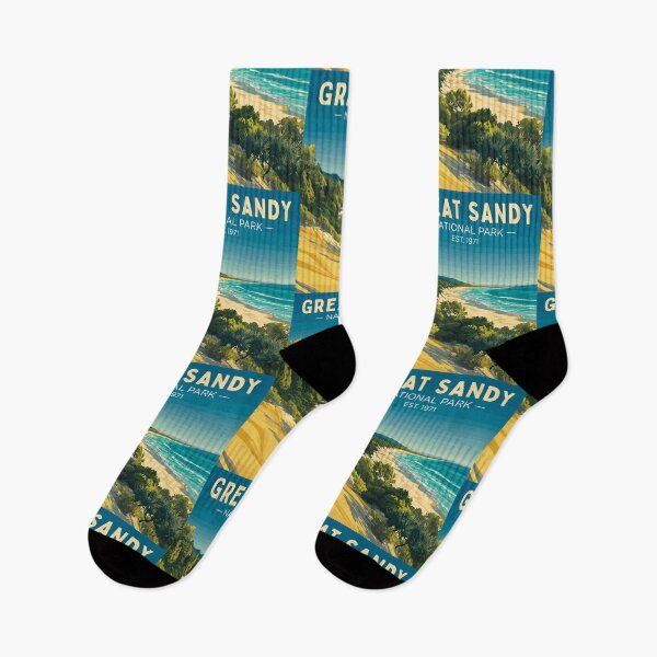 Artikelvorschau, Great Sandy National Park in Queensland, Australien, Vintage Kunst Reiselandschaft entworfen und verkauft von MaateoDesign.
