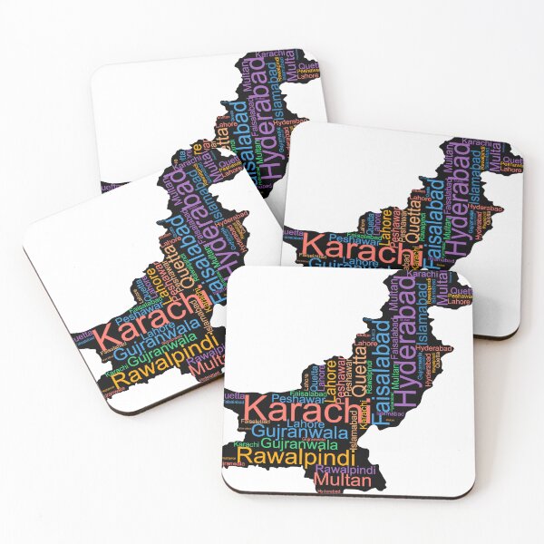 Item preview, Pakistan City Names Word Art designed and sold by TheIconSmith.