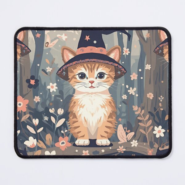 Item preview, Halloween Witch Kitten designed and sold by PatronesKawai.