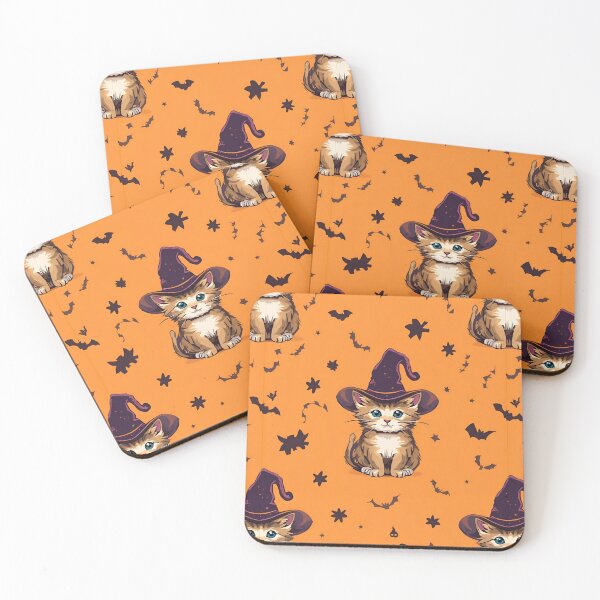 Item preview, Halloween Witch Kitten designed and sold by PatronesKawai.